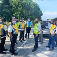 Lawatan TKSU ke JKR Selangor Dan Meninjau Jalan Persekutuan di Daerah Klang,Selangor
