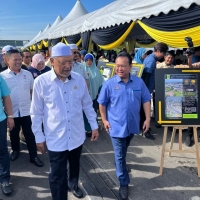 Majlis Perasmian Serah Projek Flyover Wakaf Bharu  Ke Pengkalan Kubur, Tumpat Kelantan