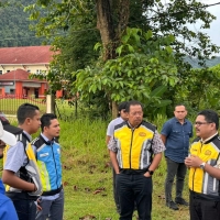 Lawatan Timbalan Menteri Kerja Raya ke Laluan FT2747 Jalan Pulai Ke Bandar Gua Musang , Seksyen 1.00 - 4.60 , Kelantan